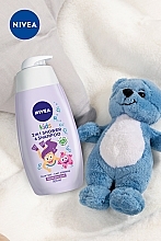 Żel pod prysznic i szampon bez łez 2 w 1 dla dzieci ułatwiający rozczesywanie włosów Lśniąca jagoda - NIVEA Kids Sparkle Berry — Zdjęcie N2