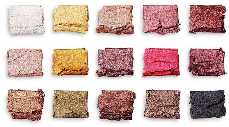 Paleta cieni do powiek - Makeup Revolution Foil Frenzy Eyeshadow Palette Creation — Zdjęcie N2