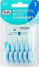 Zestaw szczotek międzyzębowych Extra Soft, 0,6 mm - TePe Interdental Brush Extra Soft Size 3 — Zdjęcie N1