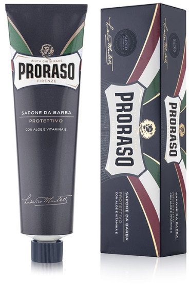 Krem do golenia z aloesem i witaminą E - Proraso Blue Line Shaving Cream Super Formula — Zdjęcie N1