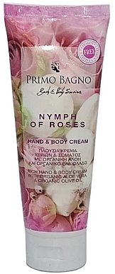 Krem do rąk ciała - Primo Bagno Nymph Of Roses Hand & Body Cream — Zdjęcie N1