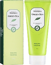 Peeling na bazie zielonej herbaty - Deoproce Premium Green Tea Peeling Vegetal — Zdjęcie N2
