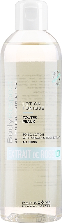 Tonizujący balsam do ciała z organicznym ekstraktem z róży - Body Respect Tonic Lotion With Organic Rose Extract — Zdjęcie N1