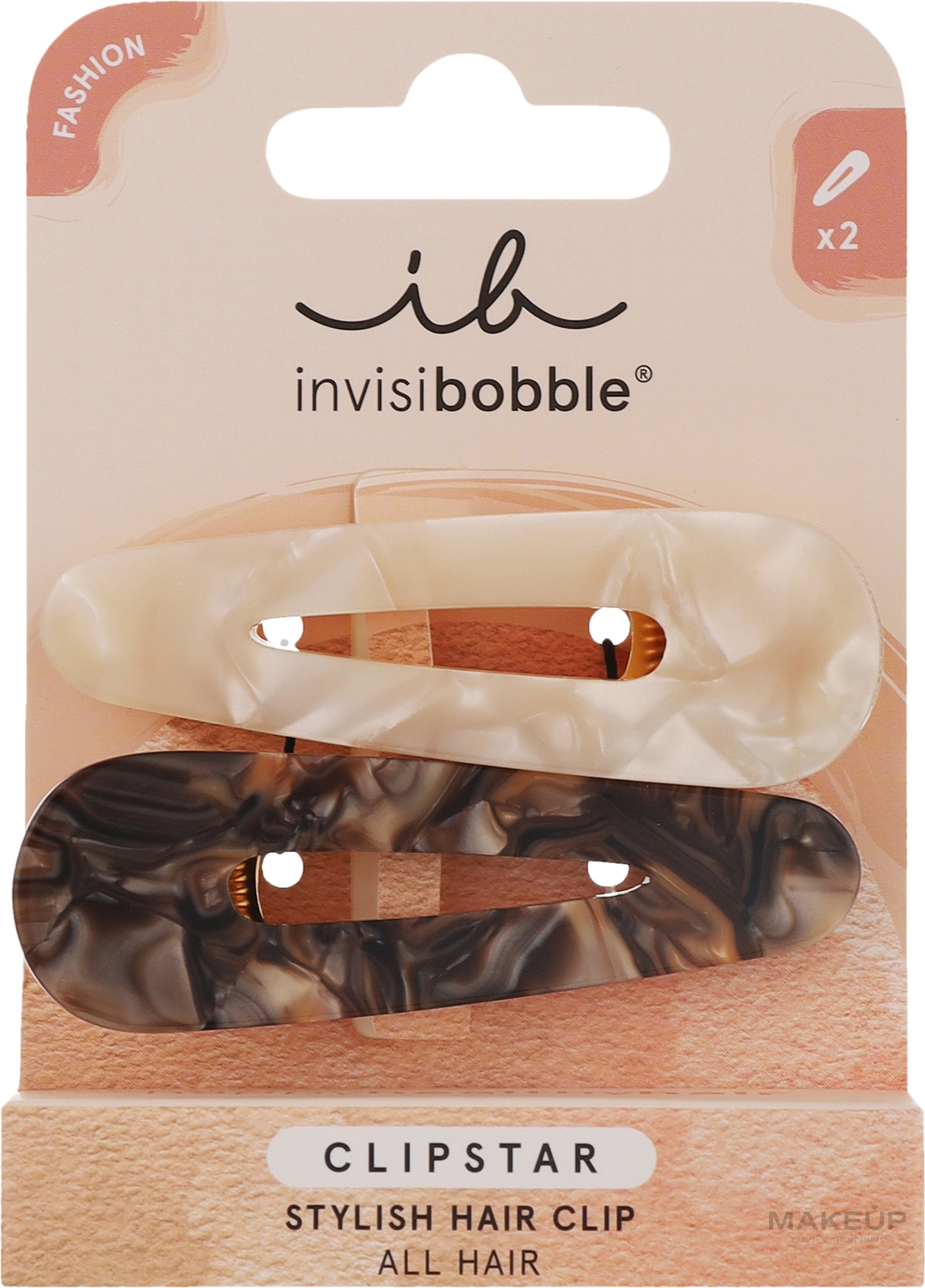 Spinka do włosów - Invisibobble Clipstar Cliphue — Zdjęcie 2 szt.