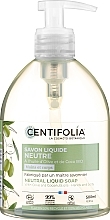 Kup Organiczne neutralne mydło w płynie z oliwą z oliwek i kokosem - Centifolia Neutral Liquid Soap