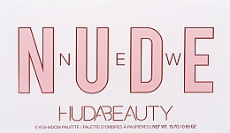 Paleta cieni do powiek - Huda Beauty The New Nude Eye Shadow Palette — Zdjęcie N2