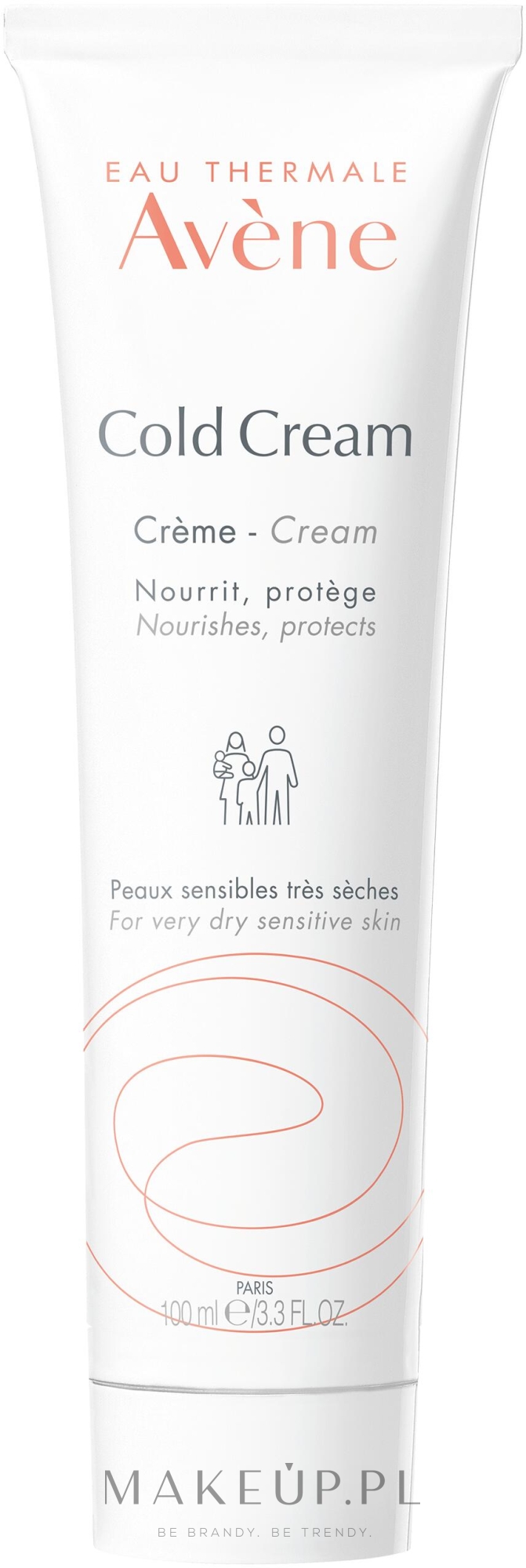 Krem do suchej i wrażliwej skóry twarzy - Avène Cold Cream — Zdjęcie 100 ml