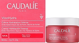 Głęboko nawilżający krem do twarzy - Caudalie VinoHydra Deep Hydration Moisturizer — Zdjęcie N2