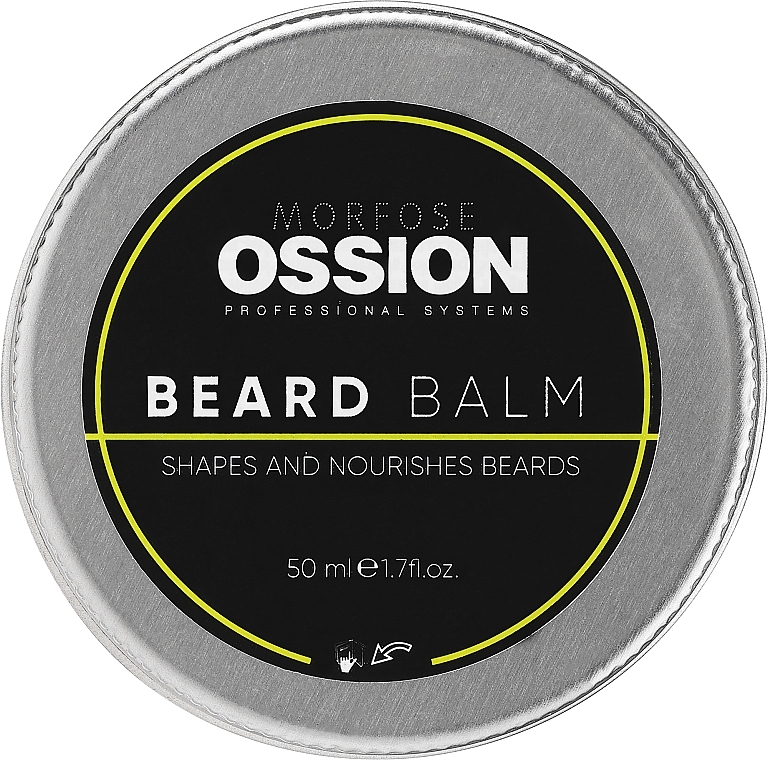 Balsam do stylizacji brody - Morfose Ossion Premium Barber Line Beard Care Balm — Zdjęcie N1