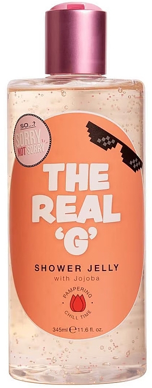 Galaretka pod prysznic - So…? Sorry Not Sorry The Real G Shower Jelly With Jojoba — Zdjęcie N1