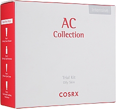 Kup Zestaw - Cosrx AC Collection Trial Intensive Kit (f/foam/20ml + f/toner/30ml + cr/5g + cr/20ml)