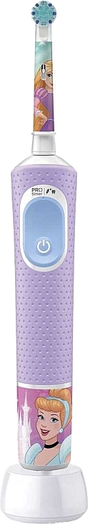 Elektryczna szczoteczka do zębów - Oral-B Braun Vitality Pro Kids 3+ Princess — Zdjęcie N2