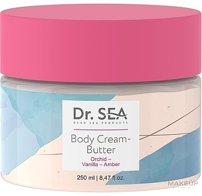 Krem do ciała Orchidea, Wanilia, Bursztyn - Dr. Sea Body Cream-Butter — Zdjęcie N1