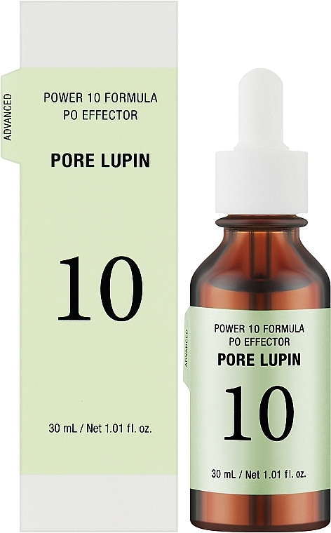 Kojące serum oczyszczające pory - It's Skin Power 10 Formula PO Effector Pore Lupin — Zdjęcie N2