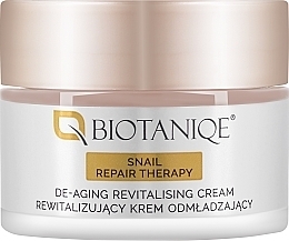 Kup Rewitalizujący krem nawilżający do twarzy ze śluzem ślimaka - Biotaniqe BioActive De-Aging Revitalising Cream 40+