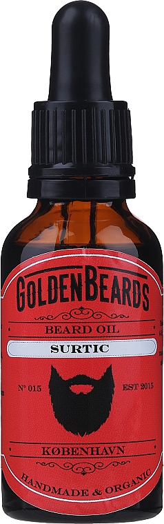 Olejek do brody Surtic - Golden Beards Beard Oil — Zdjęcie N1