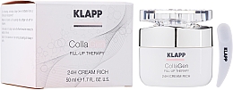 Kolagenowy krem do twarzy - Klapp CollaGen Fill-Up Therapy 24h Cream Rich — Zdjęcie N2
