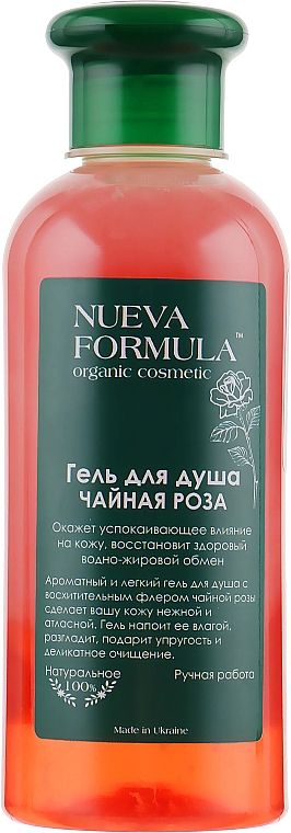 Żel pod prysznic z różą herbacianą - Nueva Formula — Zdjęcie N3