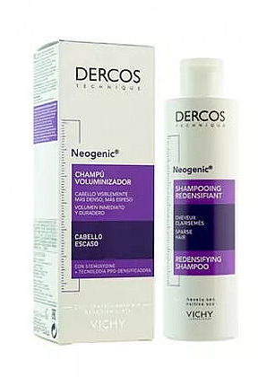 Szampon do włosów - Vichy Dercos Neogenic Shampoo — Zdjęcie N1