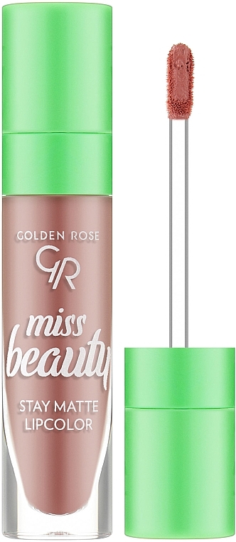 Szminka w płynie do ust - Golden Rose Miss Beauty Stay Matte Lipcolor — Zdjęcie N1
