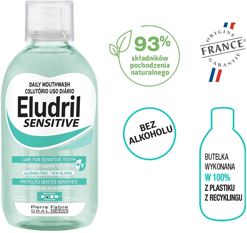 Płyn do płukania ust - Pierre Fabre Eludril Sensitive Mouthwash — Zdjęcie N6