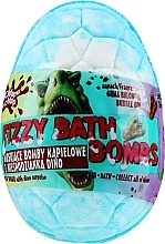Kup Kula do kąpieli Dino z niespodzianką, niebieska o smaku gumy balonowej - Chlapu Chlap Dino Bubble Gum Fizzy Bath Bombs