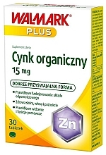 Kup Cynk organiczny 15mg, 30szt. - Walmark