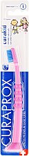 Ultramiękka szczoteczka dla dzieci, różowo-niebieska - Curaprox — Zdjęcie N2