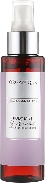 Odświeżająca mgiełka do ciała - Organique Fragrance Ritual Black Orchid