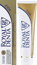 Pasta do zębów z cząsteczkami złota - Royal Denta Gold Technology Toothpaste — Zdjęcie N2
