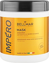 Kup Odżywcza maseczka do włosów z masłem shea - Bellmar Impero Nourishing Mask With Shea Butter