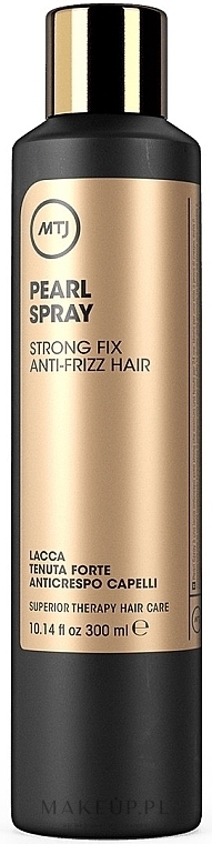 Lakier mocno utrwalający do niesfornych włosów - MTJ Cosmetics Superior Therapy Pearl Spray — Zdjęcie 300 ml