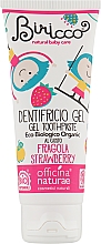 Kup Ekologiczna pasta do zębów dla dzieci o smaku truskawkowym w pudełku - Officina Naturae Fragola Strawberry Gel Toothpaste