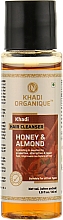 Kup Naturalny ziołowy szampon ajurwedyjski Miód i Migdały - Khadi Organique Hair Cleanser Honey And Almond