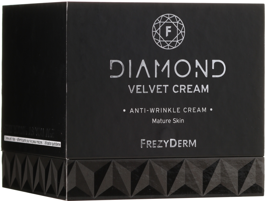 Przeciwzmarszczkowy krem do twarzy - FrezyDerm Diamond Velvet Anti-Wrinkle Cream For Mature Skin — Zdjęcie N1