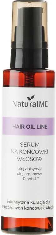 Serum na końcówki włosów - NaturalME Hair Oil Line — Zdjęcie N1
