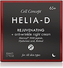 Przeciwzmarszczkowy krem do twarzy na noc, 65+ - Helia-D Cell Concept Cream — Zdjęcie N3