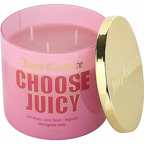 Świeca zapachowa - Juicy Couture Choose Juicy Fine Fragrance Candle — Zdjęcie N2