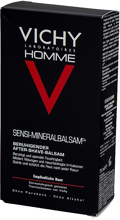 PRZECENA! Balsam po goleniu - Vichy Homme Sensi-Baume After-Shave Balm * — Zdjęcie N5