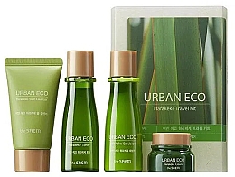 Kup Zestaw podróżny - The Saem Urban Eco Harakeke Travel 4 Kit (foam 25 ml + ton 31ml + emul 31 ml + cr 8 ml)