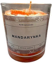 Aromatyczna świeca sojowa Mandarynka - KaWilamowski Mandarin — Zdjęcie N1