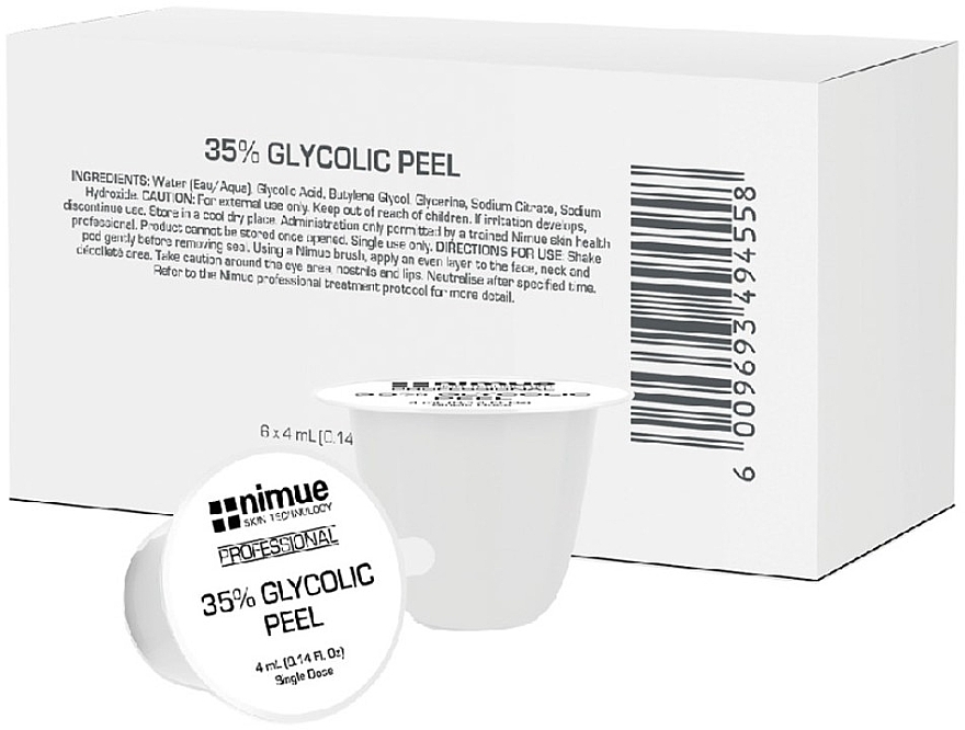 Peeling glikolowy - Nimue Skin Technology Professional 35% Glycolic Peel — Zdjęcie N2