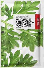 Kup Maska do twarzy w płachcie Bylica - Manefit Beauty Planner Mugwort Astringent + Pore Care Mask