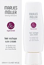 Kremowy wosk do modelowania włosów - Marlies Moller Style & Hold Hair Reshape Wax Cream — Zdjęcie N2