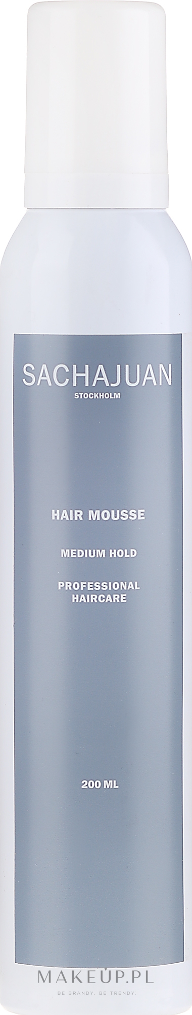 Mus do stylizacji włosów, średnio utrwalający - Sachajuan Hair Mousse — Zdjęcie 200 ml