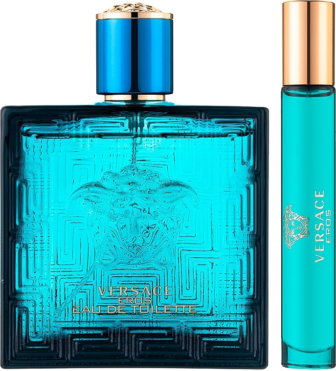 Versace Eros Set - Zestaw (edt 100 ml + edt 10 ml + bag) — Zdjęcie N2