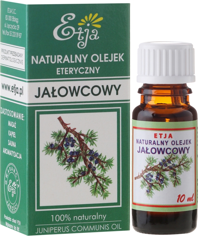 Naturalny olejek eteryczny Jałowcowy - Etja — Zdjęcie N1