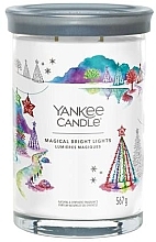 Świeca zapachowa w szkle, Magical Bright Lights, 2 knoty - Yankee Candle Singnature — Zdjęcie N1