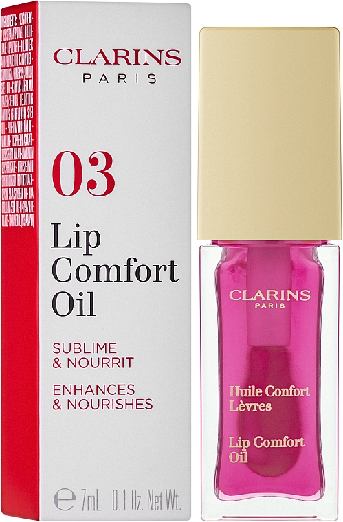 Połyskujący olejek do ust - Clarins Lip Comfort Oil — Zdjęcie N2