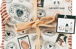 Zestaw - The Body Shop Nutty & Nourishing Shea Mini Gift (sh/cr/60ml + b/butter/50ml + h/balm/30ml) — Zdjęcie N3